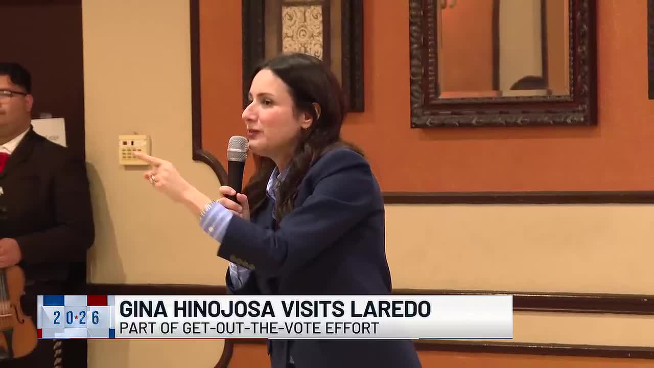 Gina Hinojosa Visits Laredo in Get-Out-the-Vote Effort