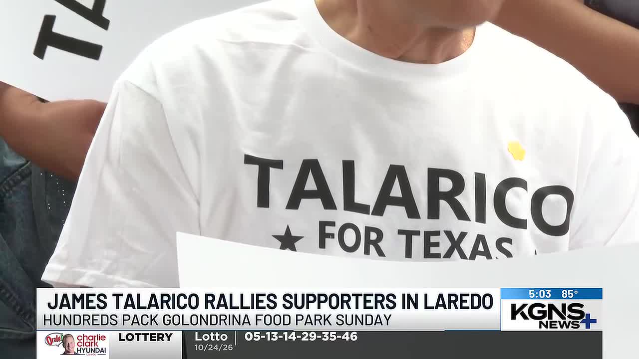 Hundreds Attend Laredo Event Featuring Senate Candidate James Talarico