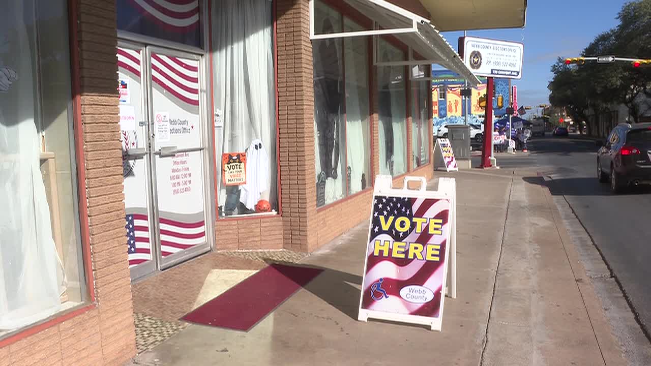 Webb County Early Voting Turnout Up 20% From 2022 Governor’s Race