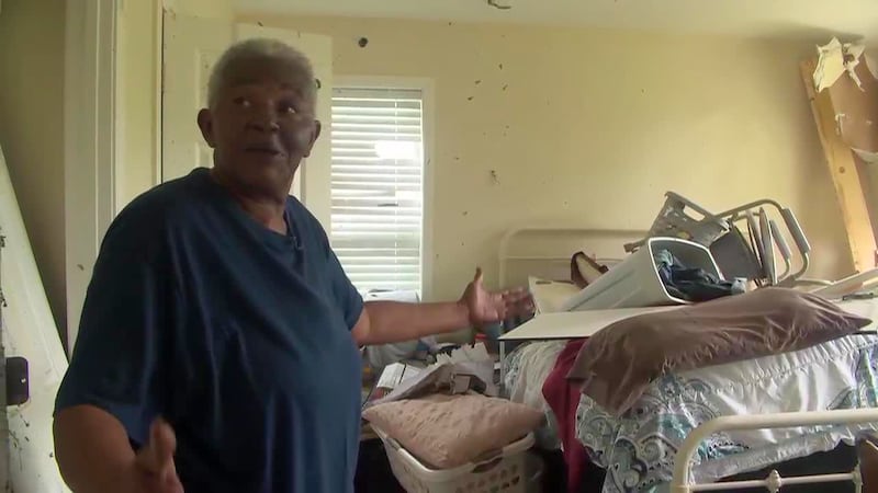 A woman in Arkansas said a SWAT team destroyed her home when officers were looking for a suspect.