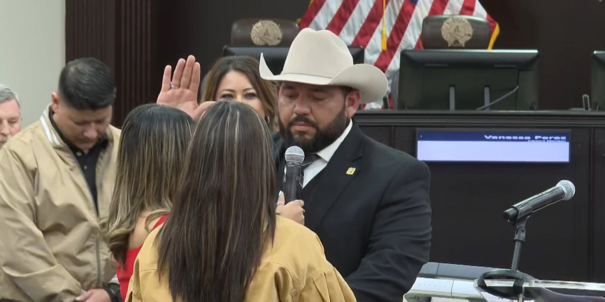 Ricardo “Richie” Rangel Jr. sworn into District 2 Seat following ...