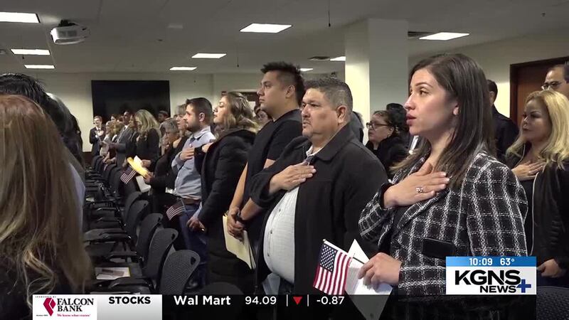 Dozens sworn in as U.S. citizens ahead of immigration policy changes