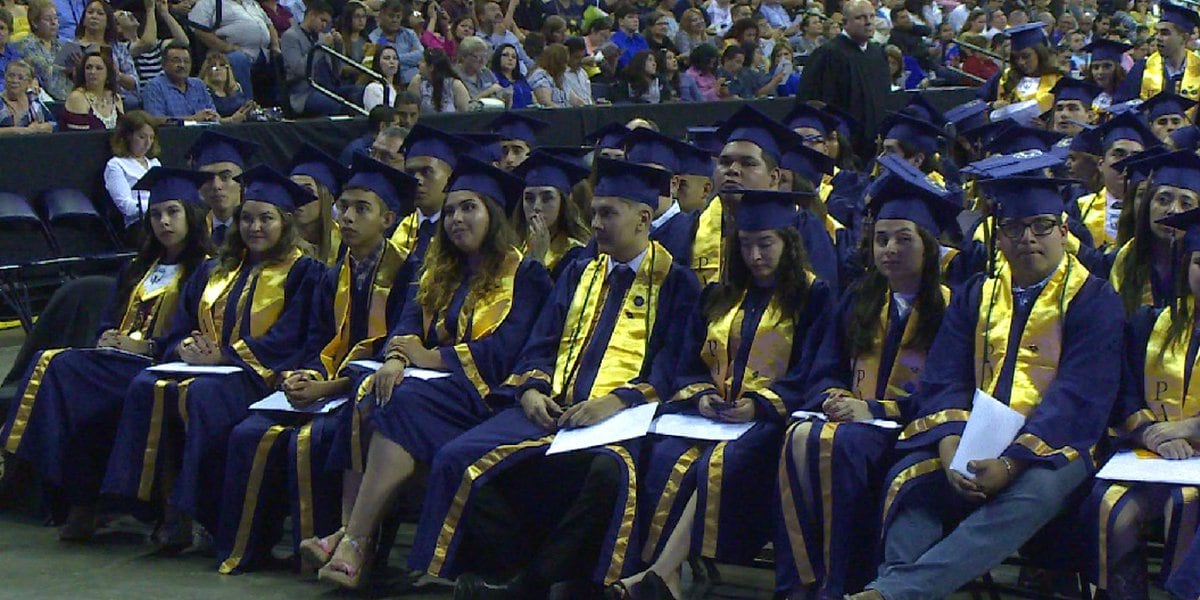 UISD graduation ceremonies underway at Sames Auto Arena