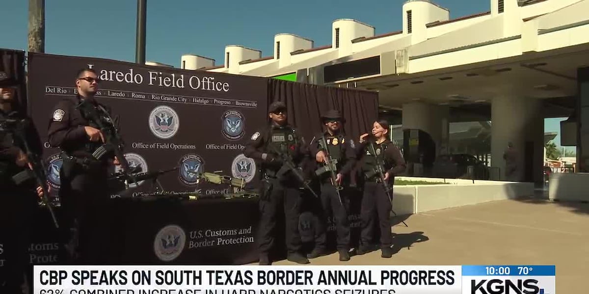 Cbp Austin Border agents seize record amounts of drugs, weapons at South Texas ...