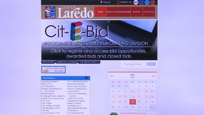 File photo: City of Laredo website