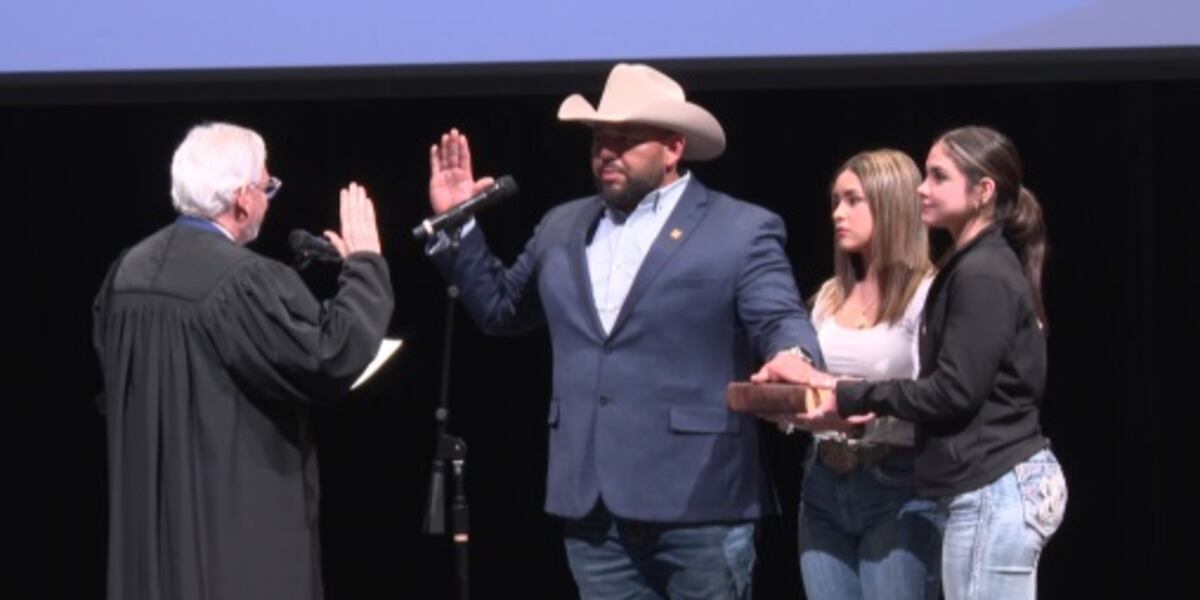 Ricardo Rinel City of Laredo holds ceremony to officially swear in Ricardo Rangel