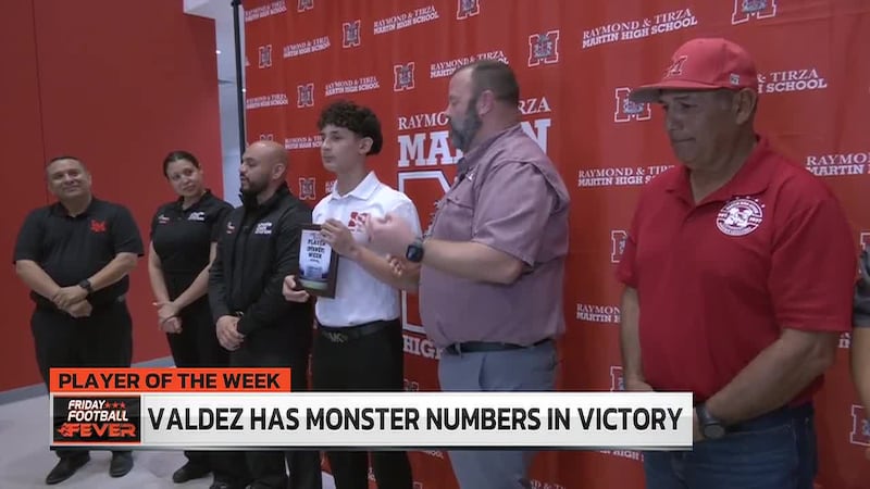 Player of the Week: Angel Valdez