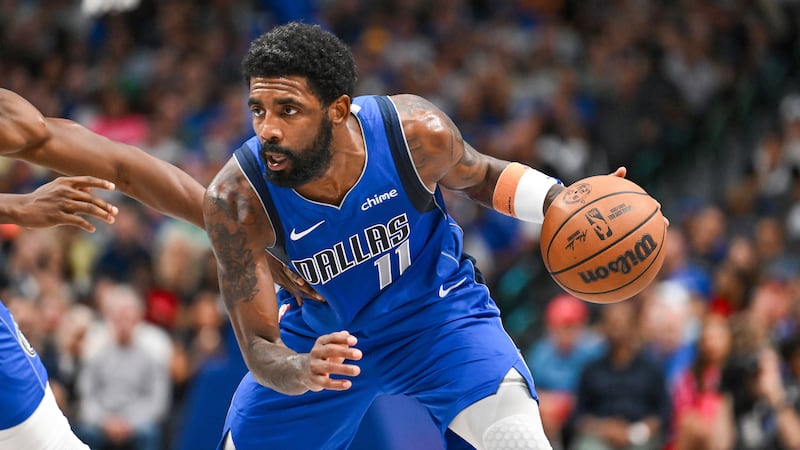 Basketball player in action