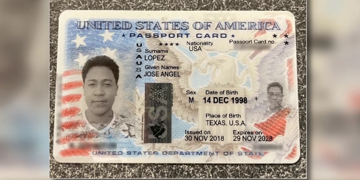 Random Passport Back Five undocumented immigrants caught with fake passport cards