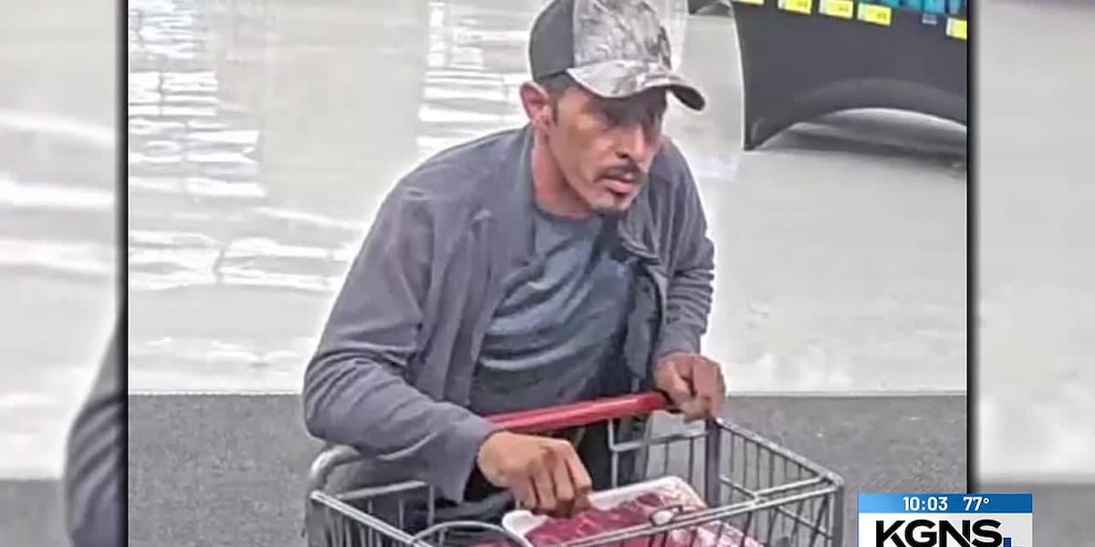 Laredo police seek man accused of stealing over $200 in meat from grocery store