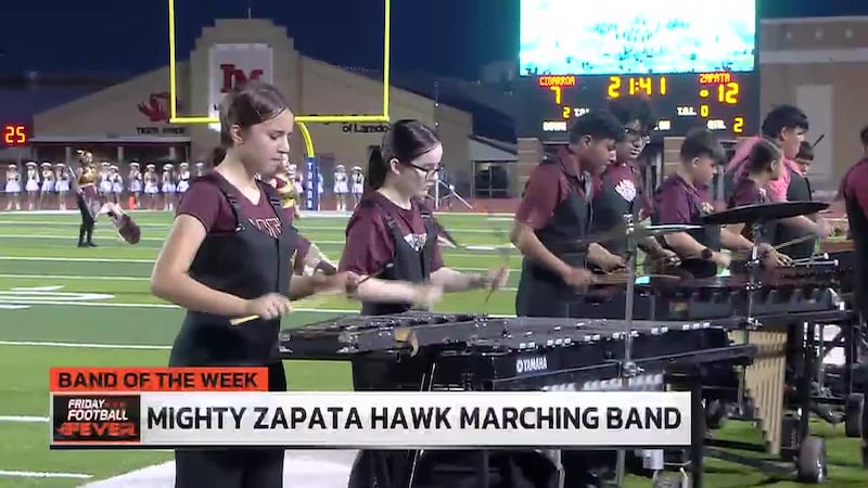 Zapata Hawks Band of the Week