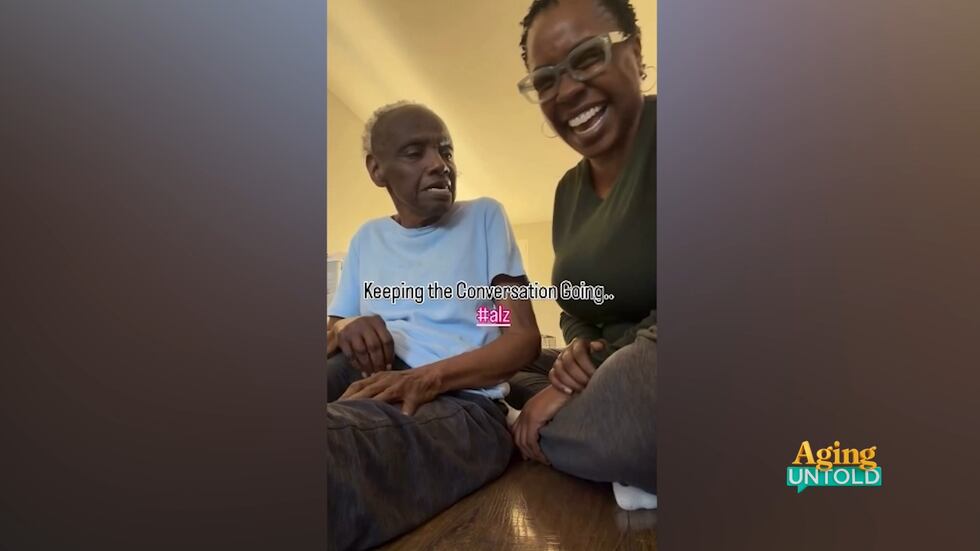 Ty Lewis and her mom, Gertrude.