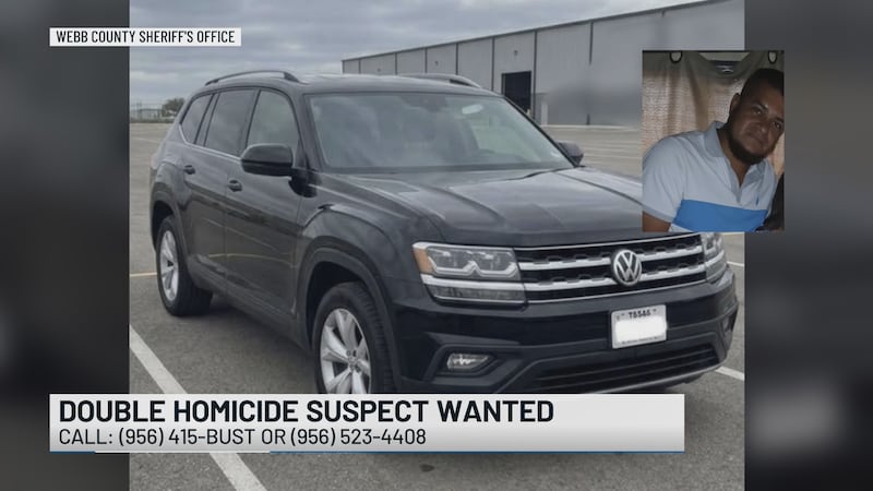 Suspected in deaths of two people in Puebo Nuevo.