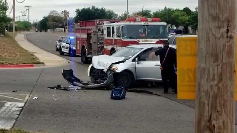 Accident reported in south Laredo