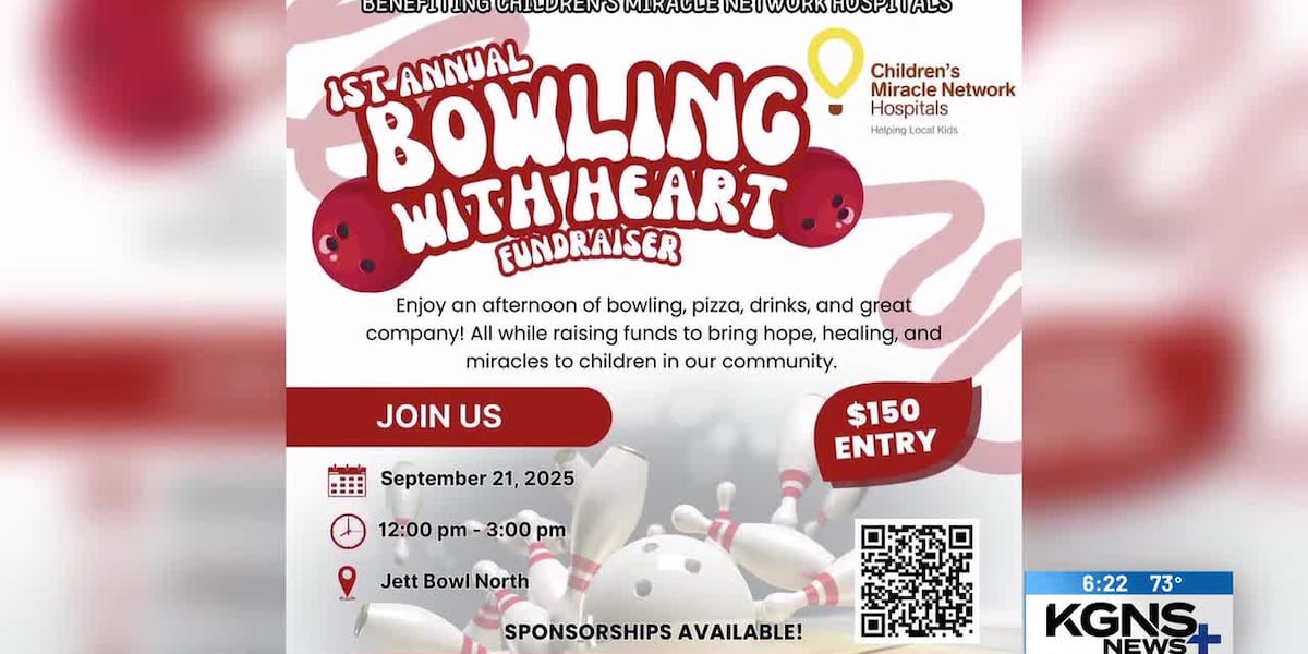 Children's Miracle Network to host bowling fundraiser in Laredo