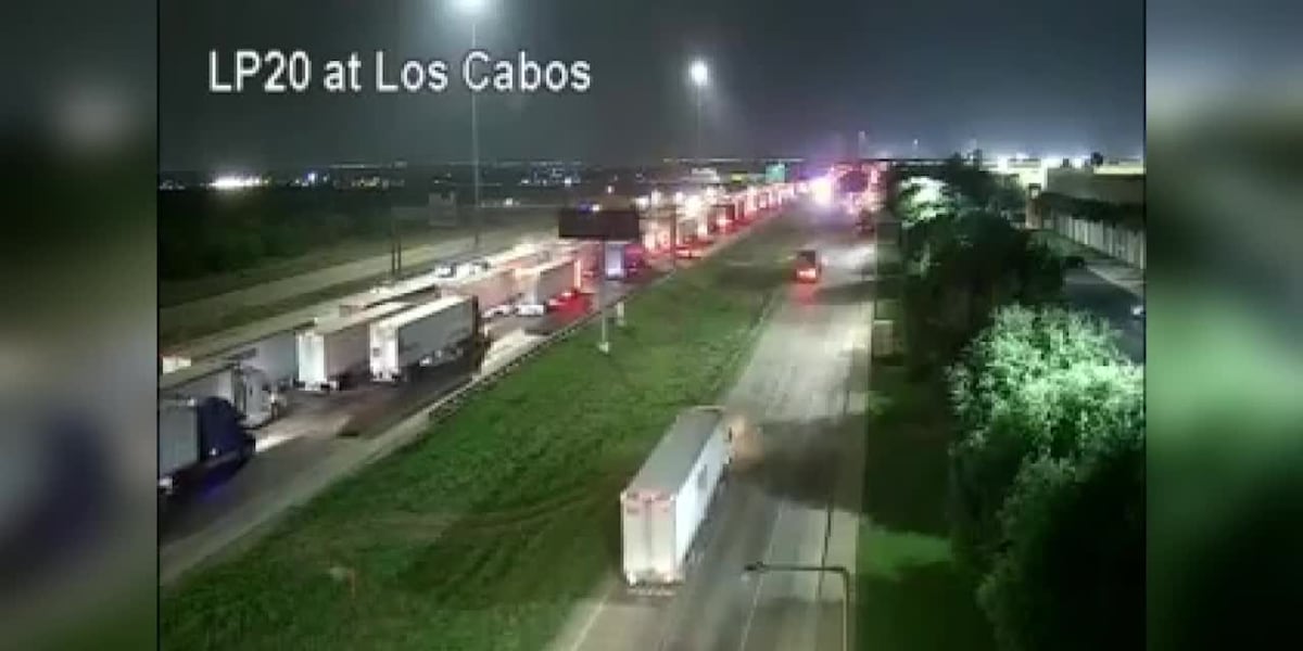 Laredo police issue traffic alerts for I-35 and Loop 20