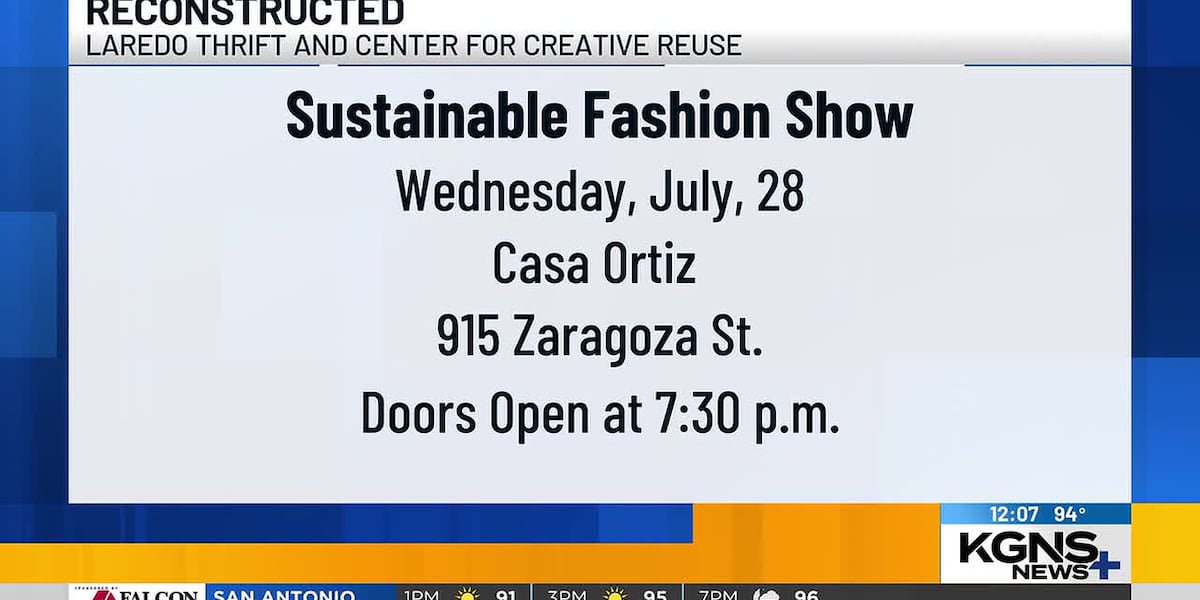 Reconstructed: Sustainable fashion show coming to Casa Ortiz