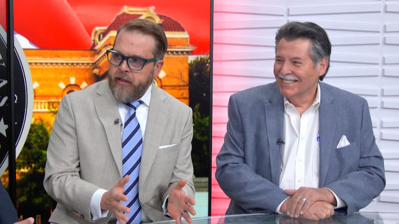 KGNS Political contributors George Altgelt & Pete Saenz