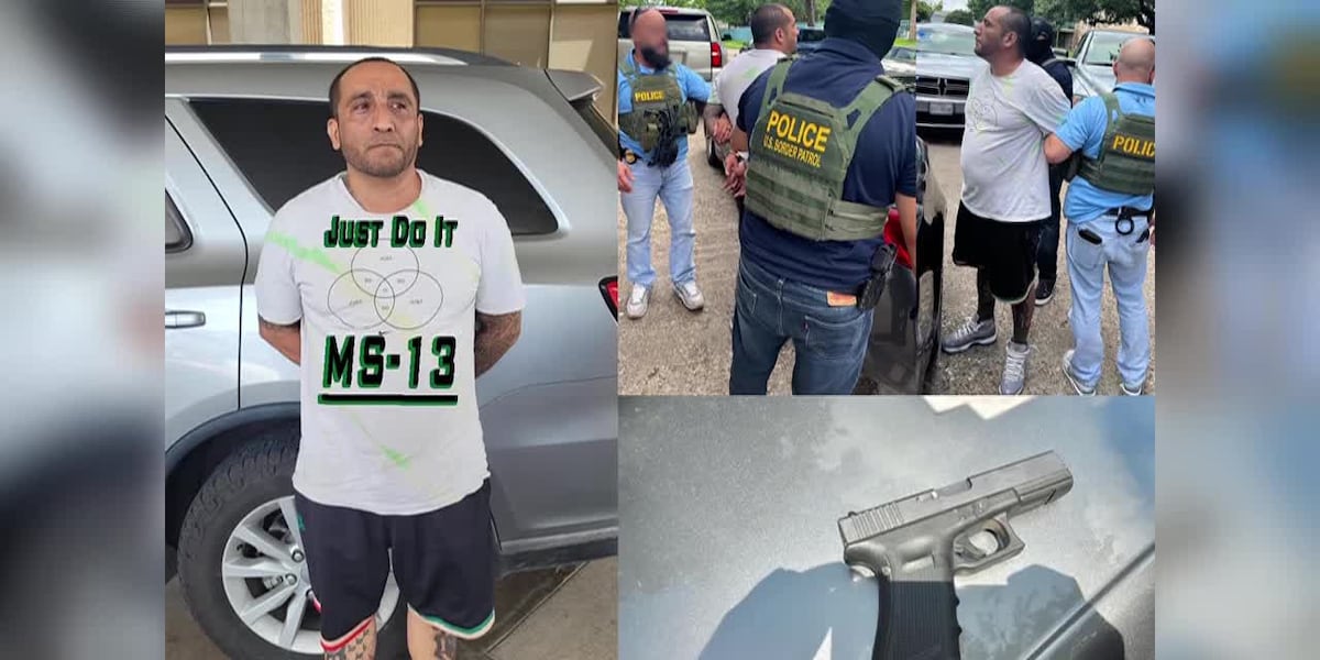 Laredo BP captures suspected MS-13 gang member in Houston