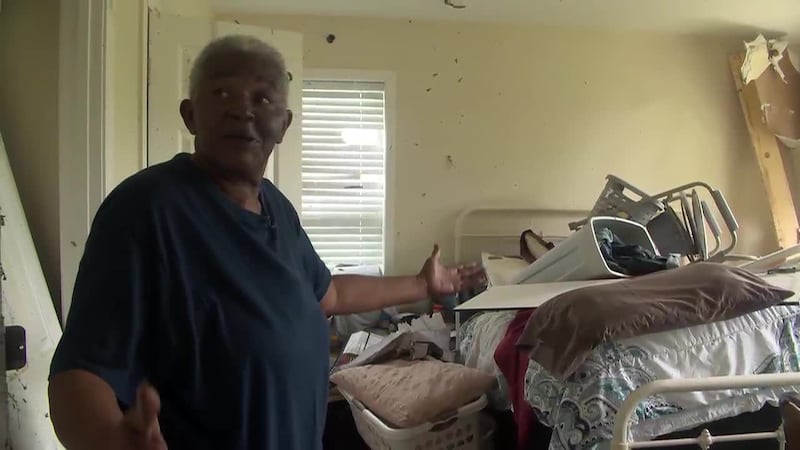 A woman in Arkansas said a SWAT team destroyed her home when officers were looking for a suspect.