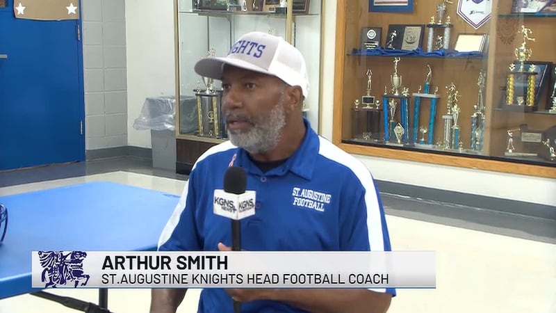St.Augustine Knights Head Football Coach Arthur Smith talks about his first two season as...