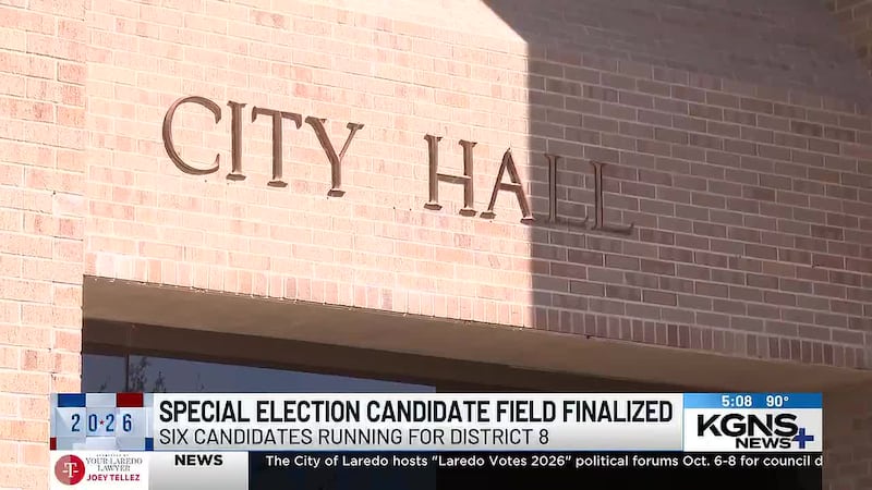 6 candidates set for District 8 special election ballot