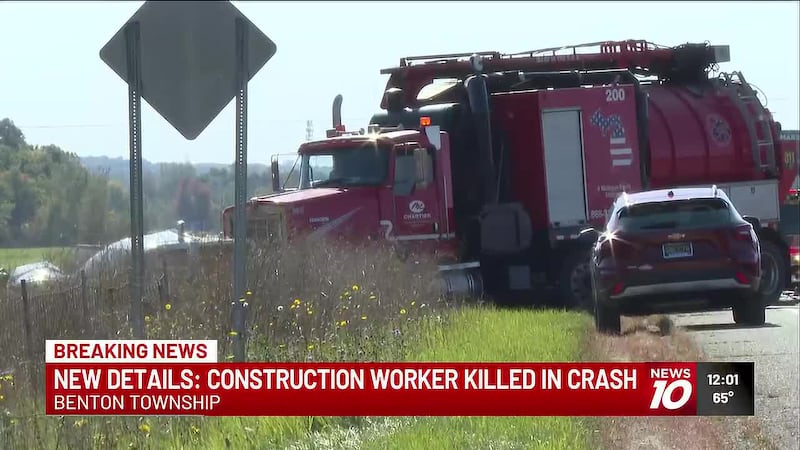 The employee was pronounced dead at the scene despite lifesaving efforts, according to police.