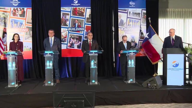 Laredo mayoral candidates outline competing visions for growth and water security
