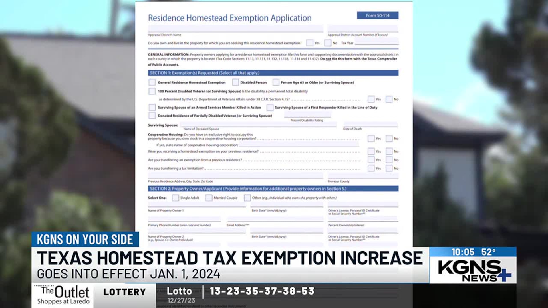 KGNS On Your Side: Texas enacts major property tax cut for homeowners